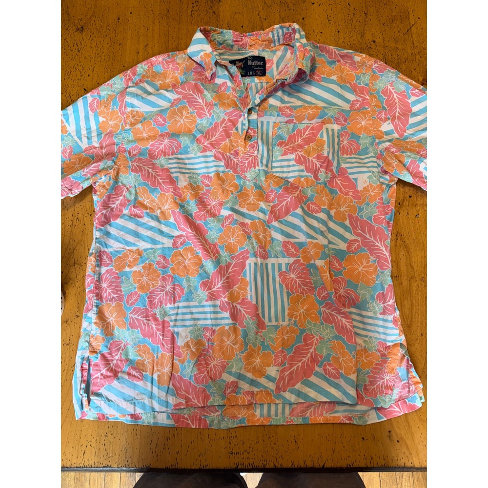 Chubbies The Nutter XL Mens Floral Tropical Short Sleeve‎ Button Down Shirt